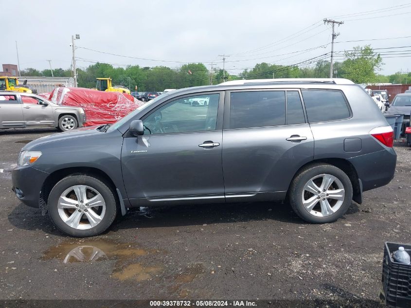 2010 Toyota Highlander Limited V6 VIN: 5TDDK3EH4AS025588 Lot: 39378732