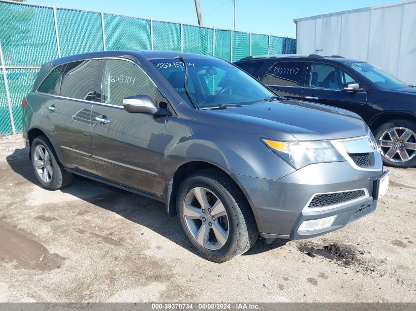 2011 Acura Mdx Technology Package VIN: 2HNYD2H44BH504537 Lot: 39378734