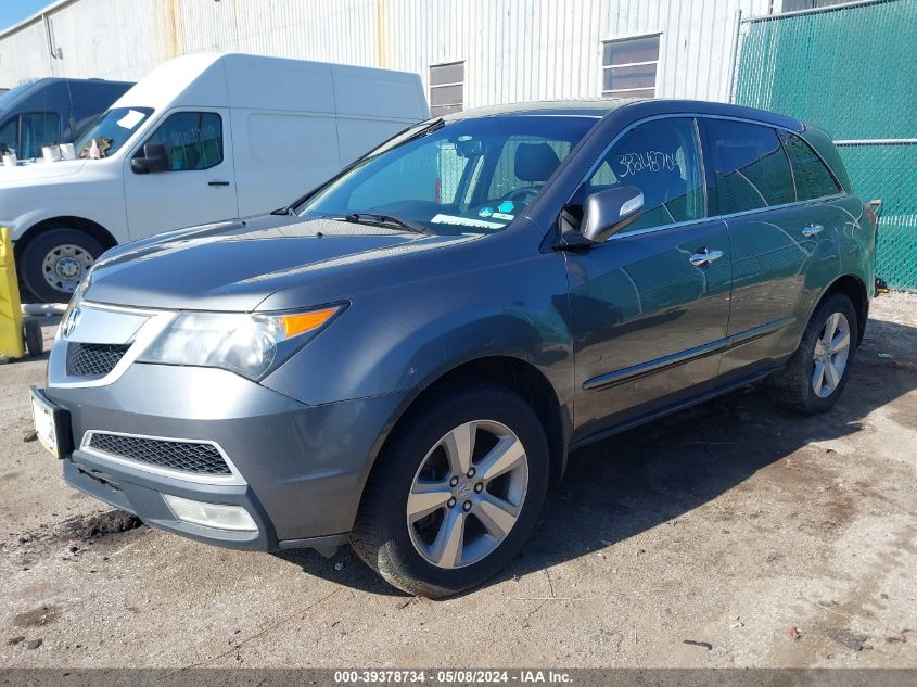 2011 Acura Mdx Technology Package VIN: 2HNYD2H44BH504537 Lot: 39378734