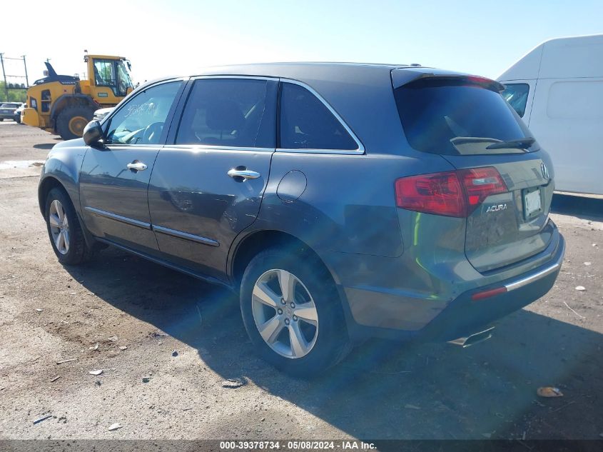 2011 Acura Mdx Technology Package VIN: 2HNYD2H44BH504537 Lot: 39378734