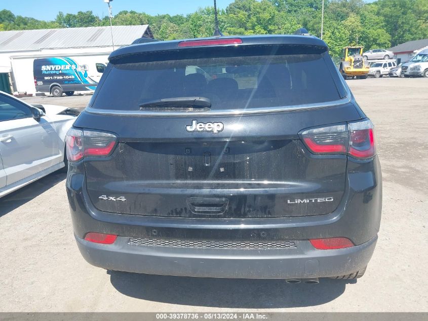 2020 Jeep Compass Limited 4X4 VIN: 3C4NJDCB8LT133281 Lot: 39378736
