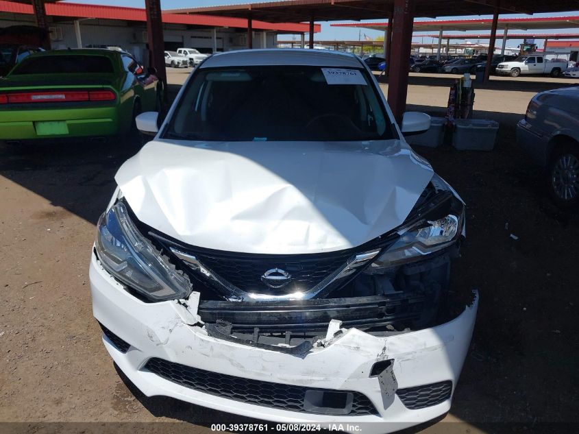 2019 Nissan Sentra Sv VIN: 3N1AB7AP3KY255580 Lot: 39378761