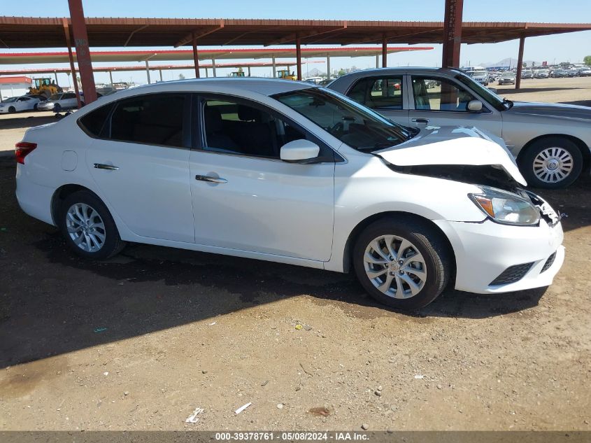 VIN 3N1AB7AP3KY255580 2019 NISSAN SENTRA SV