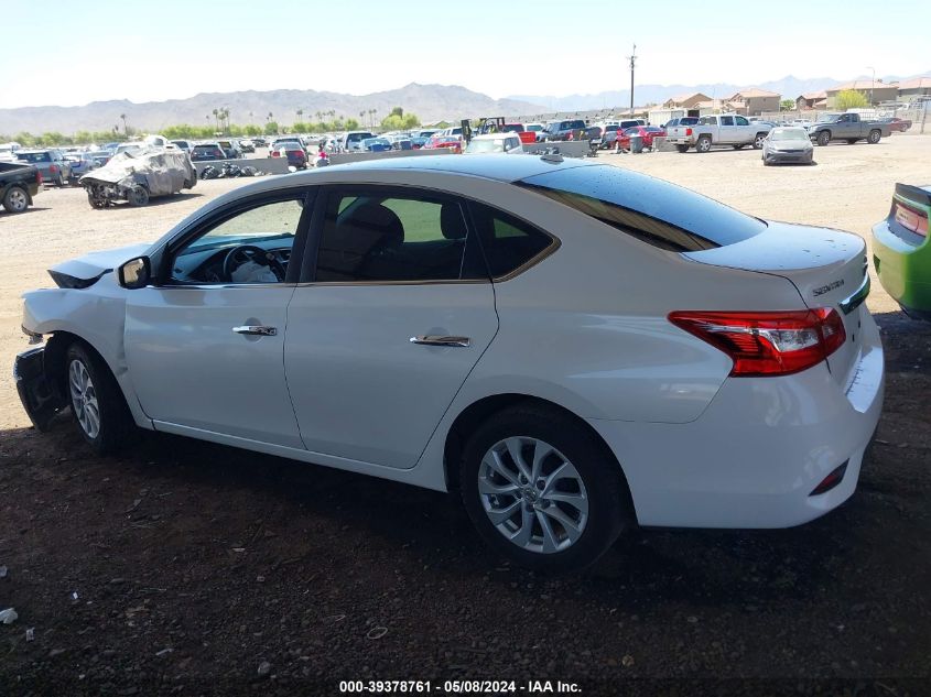 2019 Nissan Sentra Sv VIN: 3N1AB7AP3KY255580 Lot: 39378761