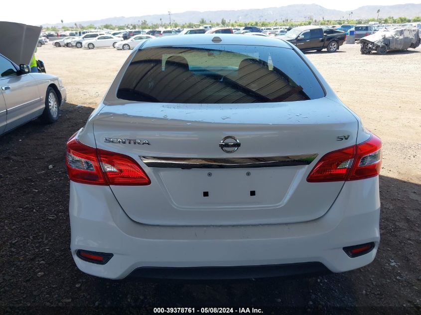 2019 Nissan Sentra Sv VIN: 3N1AB7AP3KY255580 Lot: 39378761