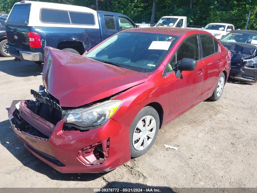 2014 SUBARU IMPREZA 2.0I - JF1GJAA63EH022996