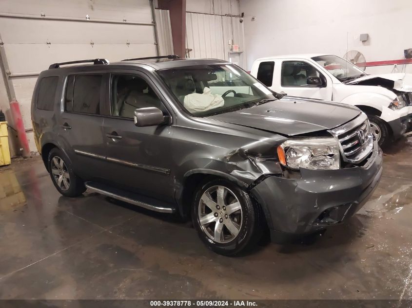 2012 Honda Pilot Touring VIN: 5FNYF4H98CB030834 Lot: 39378778