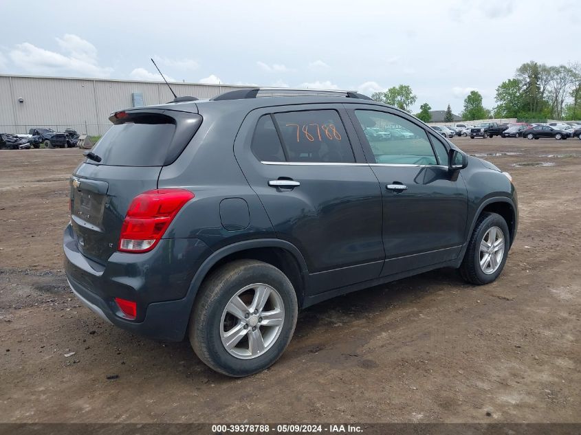 2017 Chevrolet Trax Lt VIN: 3GNCJPSB7HL251346 Lot: 39378788