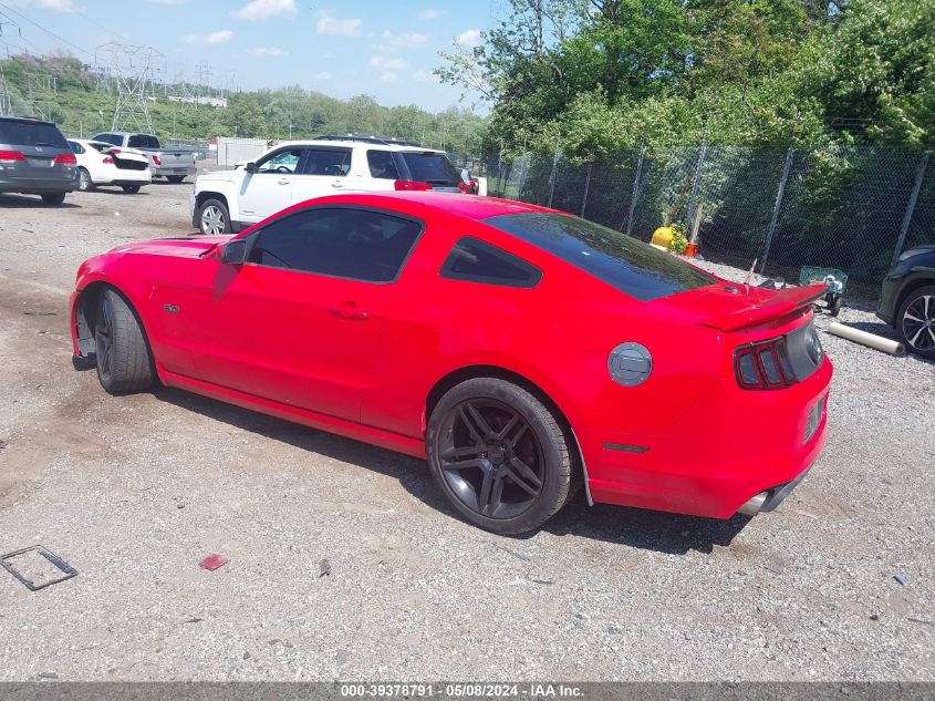 2013 Ford Mustang Gt Premium VIN: 1ZVBP8CF4D5261527 Lot: 39378791