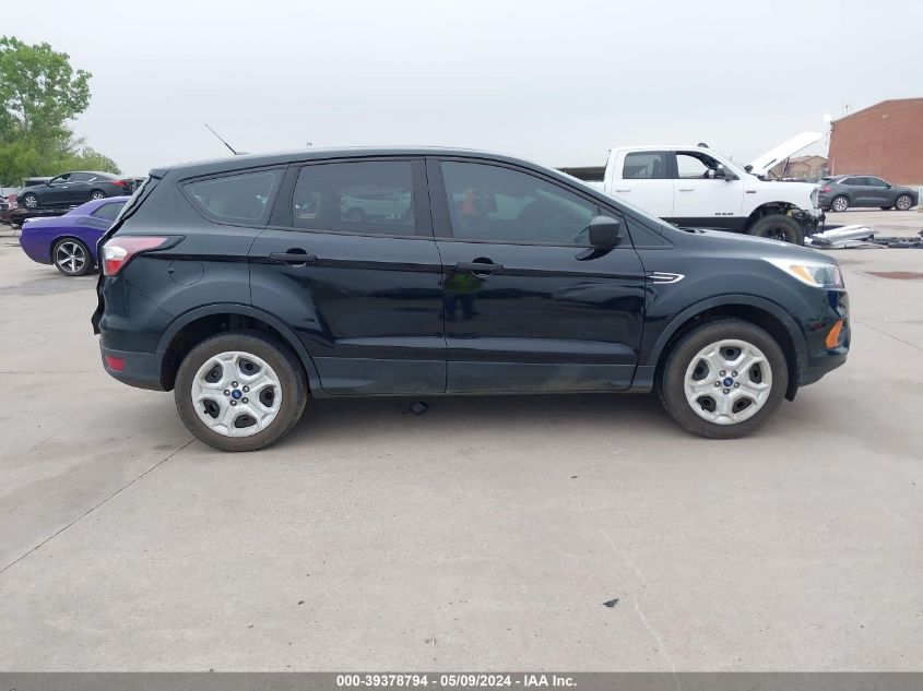 2017 Ford Escape S VIN: 1FMCU0F7XHUD10081 Lot: 39378794