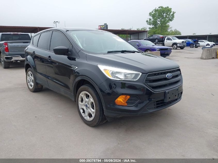 2017 Ford Escape S VIN: 1FMCU0F7XHUD10081 Lot: 39378794