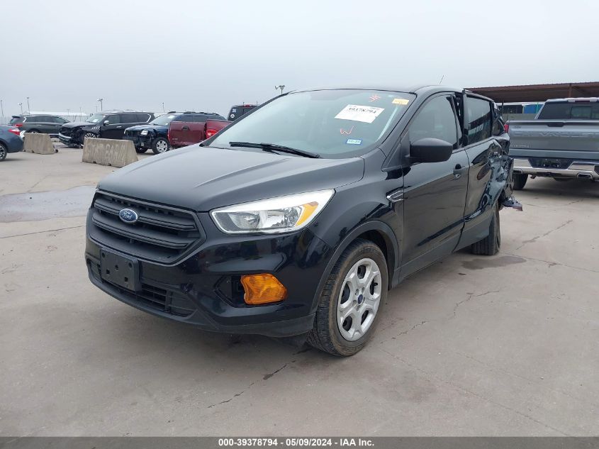 2017 Ford Escape S VIN: 1FMCU0F7XHUD10081 Lot: 39378794