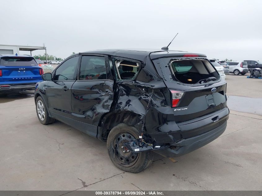 2017 FORD ESCAPE S - 1FMCU0F7XHUD10081