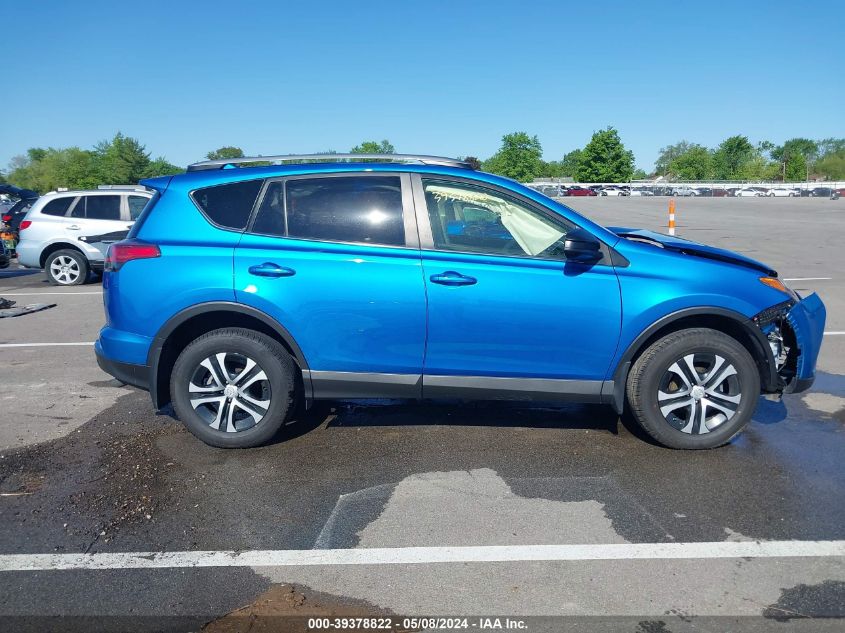 2018 Toyota Rav4 Le VIN: JTMBFREV1JD257162 Lot: 39378822