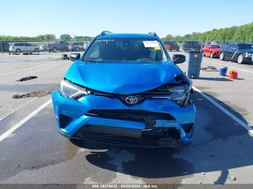 2018 Toyota Rav4 Le VIN: JTMBFREV1JD257162 Lot: 39378822