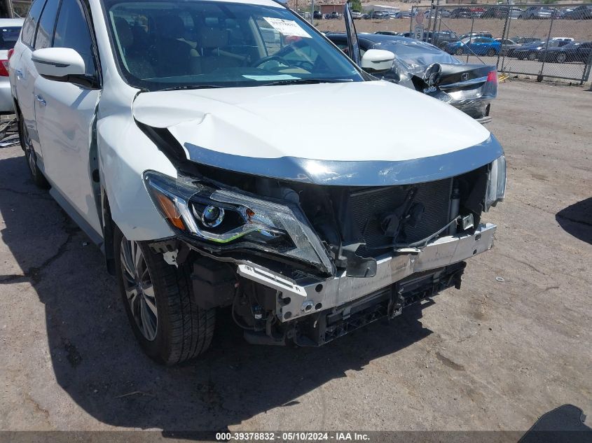 2017 Nissan Pathfinder S VIN: 5N1DR2MN5HC672313 Lot: 39378832