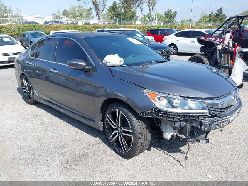 2017 Honda Accord Sport VIN: 1HGCR2F59HA115785 Lot: 39378850