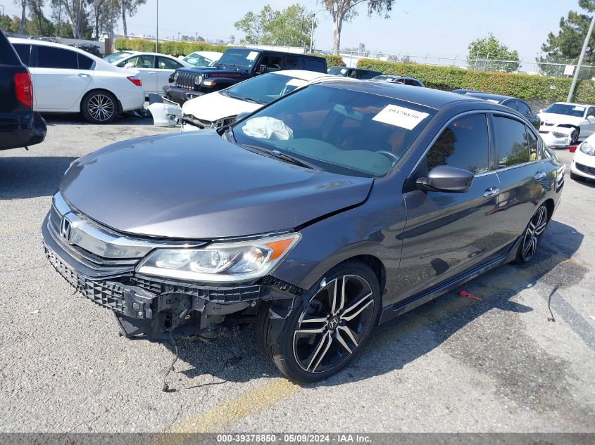 2017 Honda Accord Sport VIN: 1HGCR2F59HA115785 Lot: 39378850