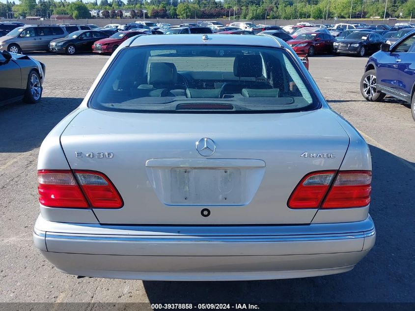 2002 Mercedes-Benz E 430 4M/4M Special Edition VIN: WDBJF83J22X068248 Lot: 39378858