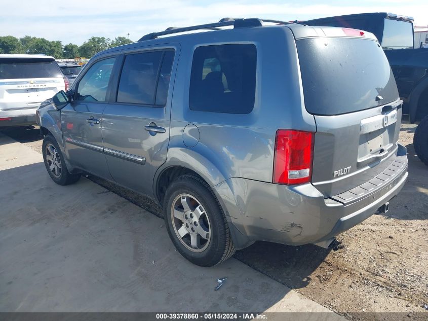 2009 Honda Pilot Touring VIN: 5FNYF38859B003729 Lot: 39378860