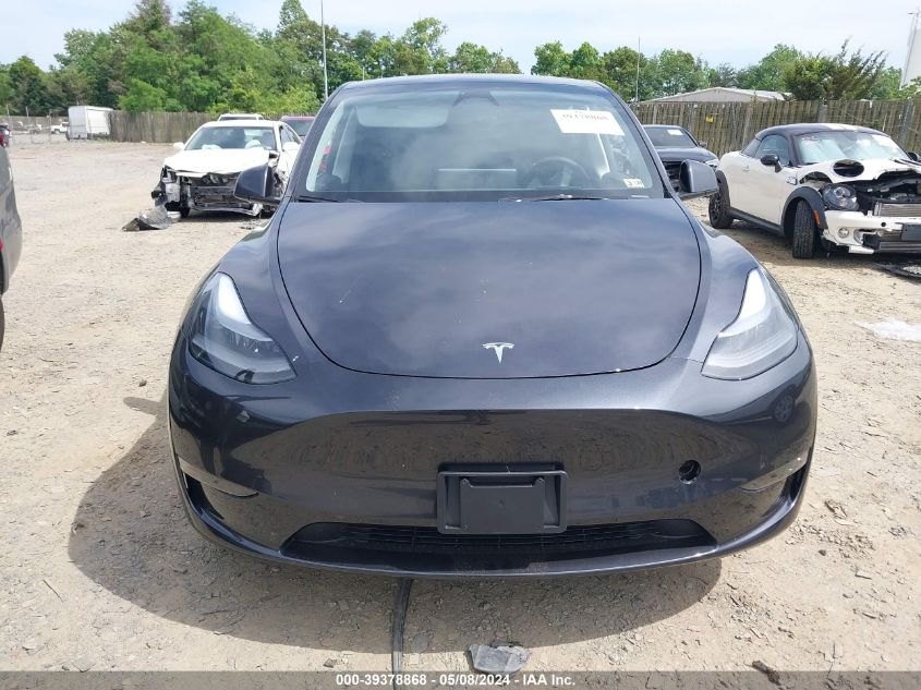 2024 Tesla Model Y Long Range Dual Motor All-Wheel Drive VIN: 7SAYGDEE8RA241345 Lot: 39378868