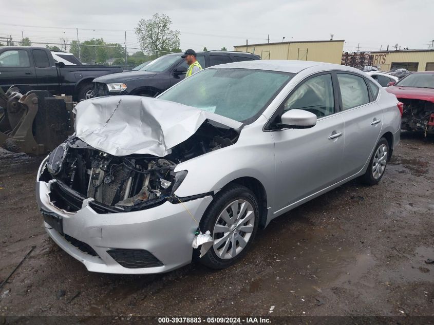 2016 Nissan Sentra Sv VIN: 3N1AB7AP7GY219706 Lot: 39378883