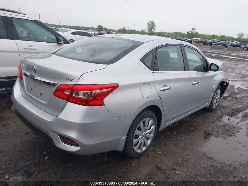 2016 Nissan Sentra Sv VIN: 3N1AB7AP7GY219706 Lot: 39378883