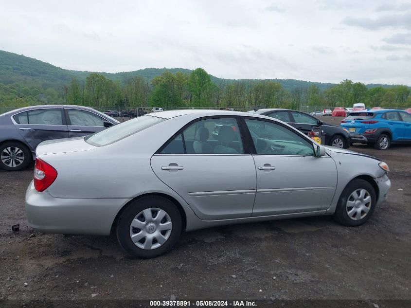 2004 Toyota Camry Le VIN: 4T1BE32K24U346149 Lot: 39378891