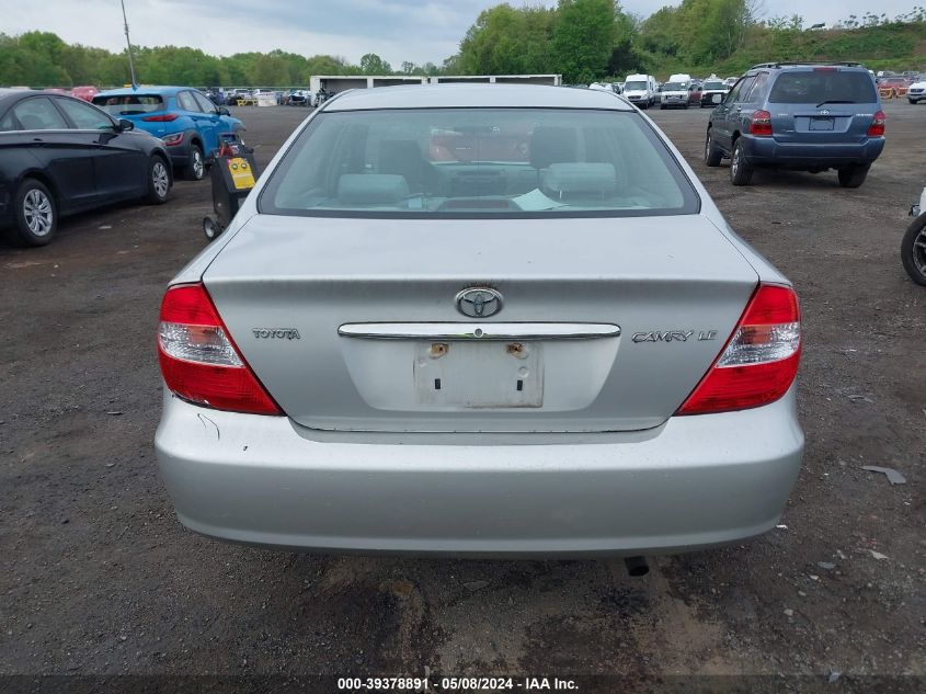 2004 Toyota Camry Le VIN: 4T1BE32K24U346149 Lot: 39378891