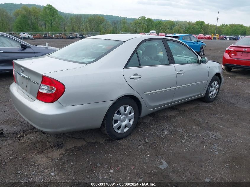 2004 Toyota Camry Le VIN: 4T1BE32K24U346149 Lot: 39378891