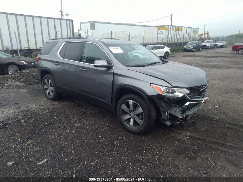 2021 Chevrolet Traverse Awd Lt Leather VIN: 1GNEVHKW7MJ208858 Lot: 39378901