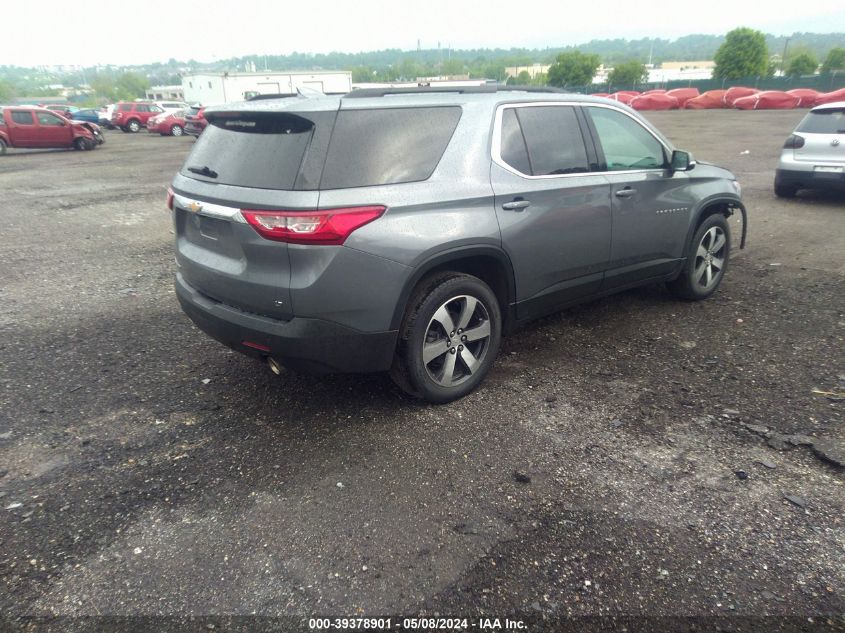 2021 Chevrolet Traverse Awd Lt Leather VIN: 1GNEVHKW7MJ208858 Lot: 39378901