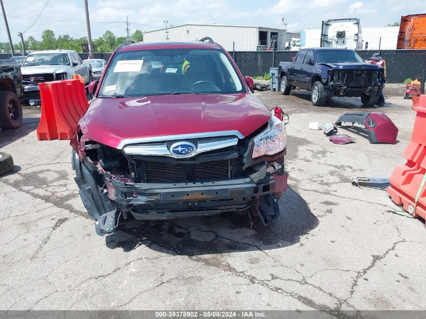 2015 Subaru Forester 2.5I Limited VIN: JF2SJAKC0FH833991 Lot: 39378902