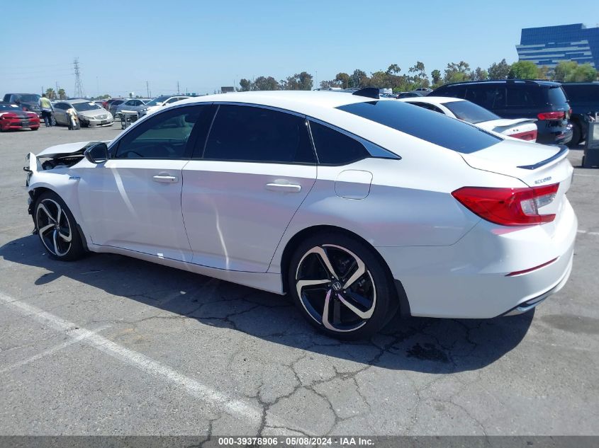 2022 Honda Accord Hybrid Sport VIN: 1HGCV3F25NA042529 Lot: 39378906