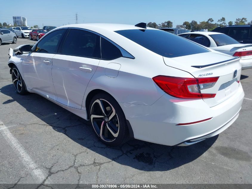 2022 Honda Accord Hybrid Sport VIN: 1HGCV3F25NA042529 Lot: 39378906