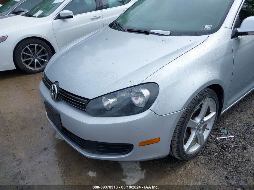 2010 Volkswagen Jetta Tdi VIN: 3VWPL7AJ6AM689415 Lot: 39378913