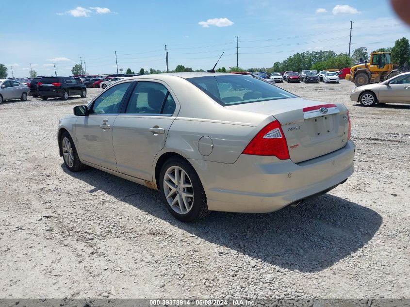 2010 Ford Fusion Sel VIN: 3FAHP0CG2AR334416 Lot: 39378914