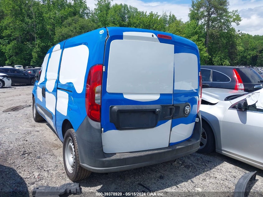 2018 Ram Promaster City Tradesman VIN: ZFBERFAB6J6H74689 Lot: 39378920