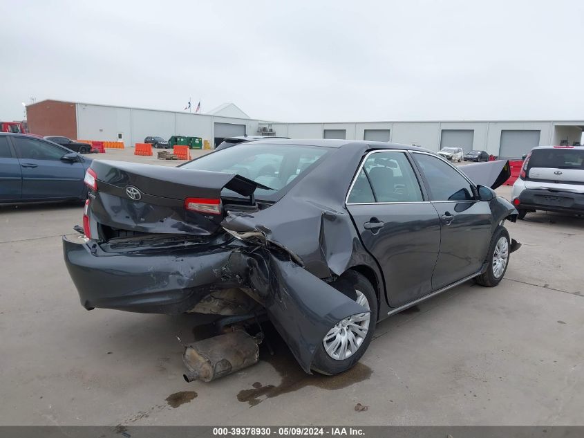 2012 Toyota Camry Le VIN: 4T4BF1FK3CR262602 Lot: 39378930