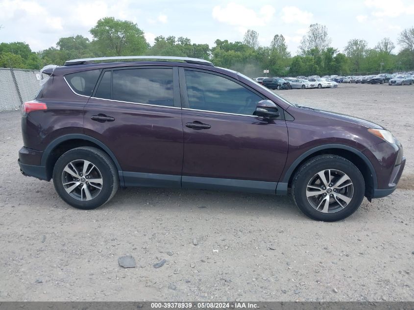 2016 Toyota Rav4 Xle VIN: 2T3RFREV0GW426954 Lot: 39378939