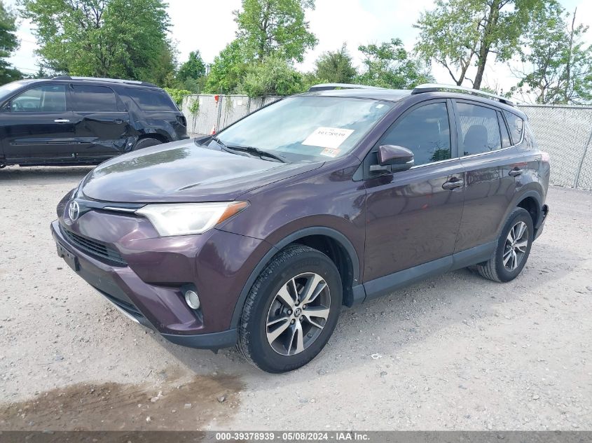 2016 Toyota Rav4 Xle VIN: 2T3RFREV0GW426954 Lot: 39378939