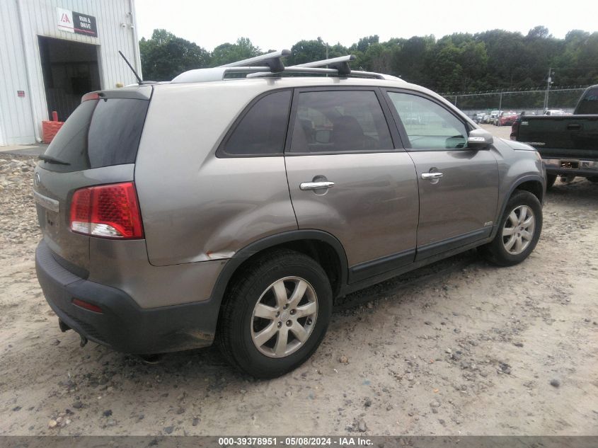 2011 Kia Sorento Lx VIN: 5XYKTDA1XBG173147 Lot: 39378951