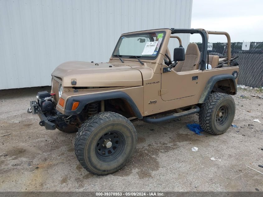 1999 Jeep Wrangler Se VIN: 1J4FY29P1XP430341 Lot: 39378953