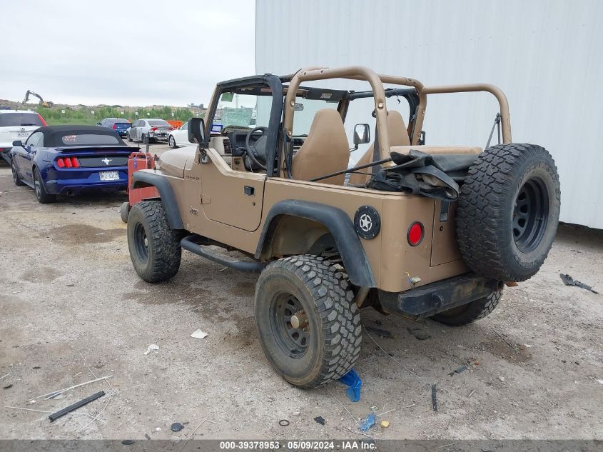 1999 Jeep Wrangler Se VIN: 1J4FY29P1XP430341 Lot: 39378953