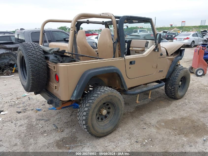 1999 Jeep Wrangler Se VIN: 1J4FY29P1XP430341 Lot: 39378953