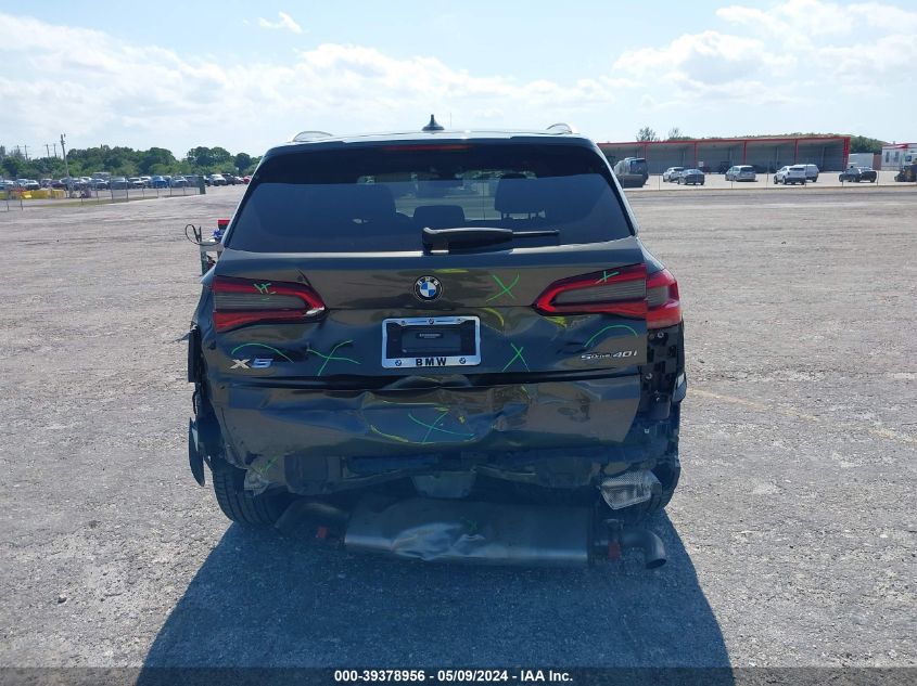 2020 BMW X5 Sdrive40I VIN: 5UXCR4C09LLW63333 Lot: 39378956