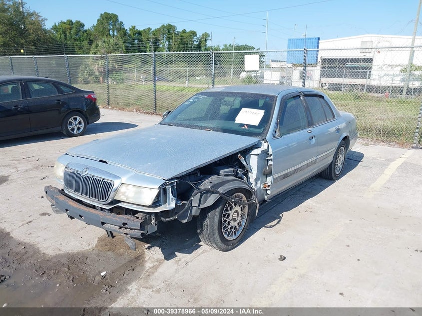 2001 Mercury Grand Marquis Gs VIN: 2MEFM74WX1X649182 Lot: 39378966