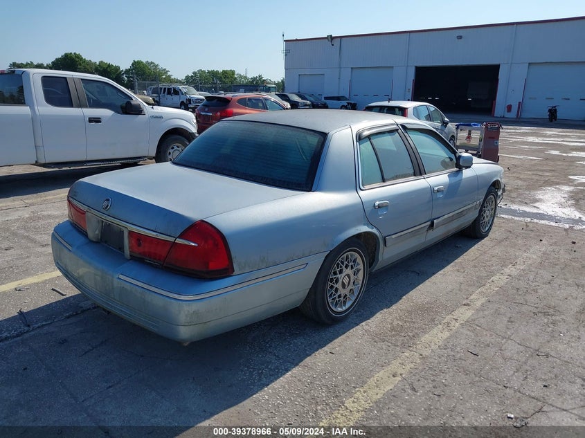 2001 Mercury Grand Marquis Gs VIN: 2MEFM74WX1X649182 Lot: 39378966