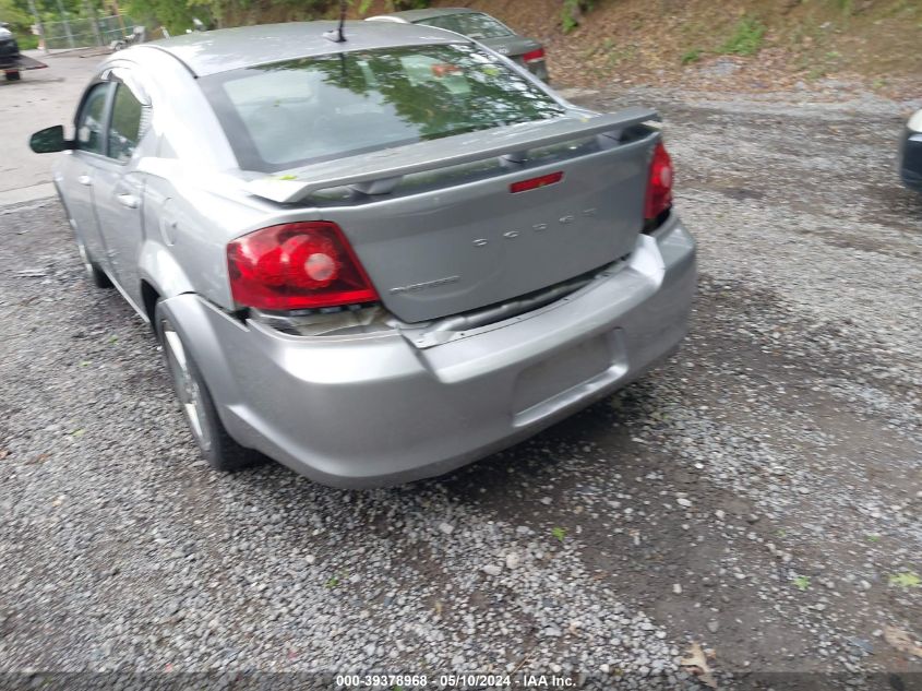 2013 Dodge Avenger Se V6 VIN: 1C3CDZAG2DN768643 Lot: 39378968