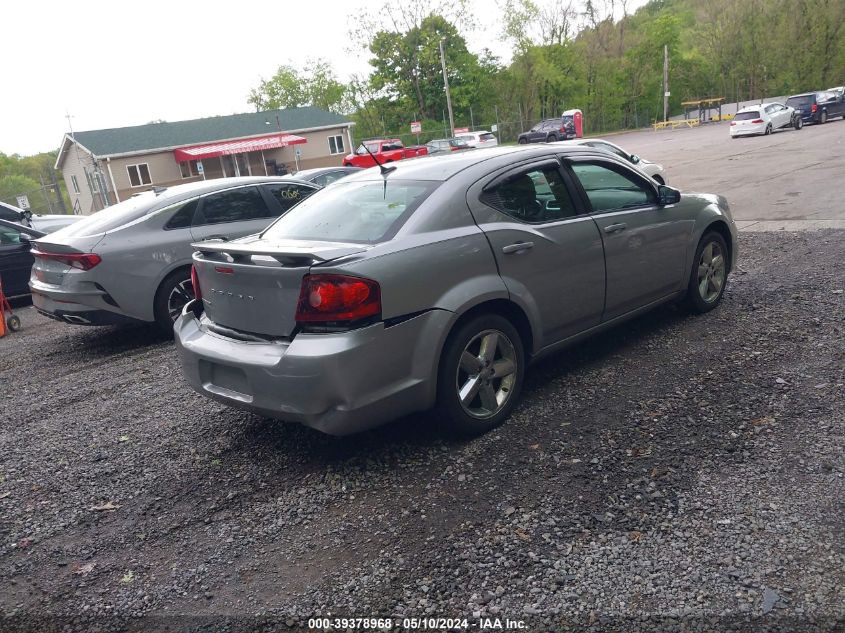 2013 Dodge Avenger Se V6 VIN: 1C3CDZAG2DN768643 Lot: 39378968